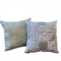 Polštář -  PATCHWORK Linda zelená 