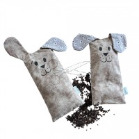 Pohankový nahřívací polštářek pro děti - Zajíc