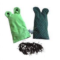 Pohankový nahřívací polštářek pro děti - Žába