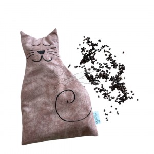 Pohankový nahřívací polštářek pro děti – Kočička Pohankový nahřívací polštářek pro děti – Kočička