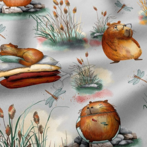 metráž - plátno KAPYBARA š.160cm metráž - plátno KAPYBARA š.160cm