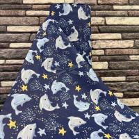 metráž - plátno DELFÍNEK š.240cm