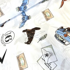 metráž - plátno KOUZELNICKÝ SVĚT š.240cm