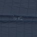 metráž - PROŠEV s KOŽÍŠKEM - MODRÝ jeans š.145cm