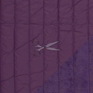 metráž - PROŠEV s KOŽÍŠKEM - FIALOVÝ š.145cm metráž - PROŠEV s KOŽÍŠKEM - FIALOVÝ š.145cm