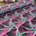 metráž - VISKÓZA - FRAKTÁLNÍ obrazce PURPUROVÉ  š.160cm