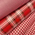 metráž - plátno KOSTIČKA červenobílá MALÁ  š.240cm metráž - plátno KOSTIČKA červenobílá MALÁ  š.240cm