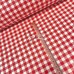 metráž - plátno KOSTKA červenobílá VELKÁ š.240cm metráž - plátno KOSTKA červenobílá VELKÁ š.240cm