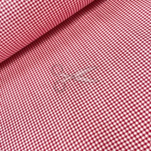 metráž - plátno KOSTIČKA červenobílá MALÁ  š.240cm metráž - plátno KOSTIČKA červenobílá MALÁ  š.240cm
