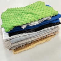 BALÍČEK metráže Č.2 - POLAR MINKY  + FLANEL FLEECE 1,5kg