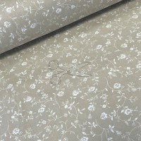 metráž - plátno KVÍTKA drobná na BÉŽOVÉM š.240cm metráž - plátno KVÍTKA drobná na BÉŽOVÉM š.240cm