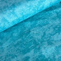 metráž - plátno MELÍR tyrkysový TMAVÝ š.240cm