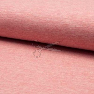 metráž - TEPLÁKOVINA počesaná - MELÍR starorůžový š.145cm