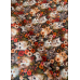 metráž - plátno KOČIČKY a KYTIČKY š.150cm