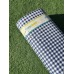 metráž - plátno KOSTIČKY modro bílé š.240cm