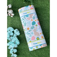 metráž - plátno VELIKONOČNÍ ZAJÍČEK mentolový š.240cm