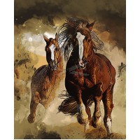 PANEL - kočárkovina č. 164 KONĚ