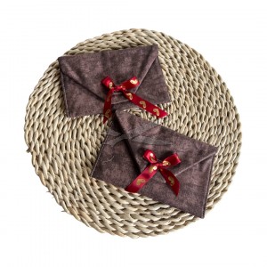 Dárková obálka - Hnědá melír Dárková obálka - Hnědá melír