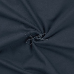 metráž - TEPLÁKOVINA počesaná - MODRÁ jeans š.150cm