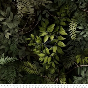 metráž - KOČÁRKOVINA - VĚTVIČKY s lístky metráž - KOČÁRKOVINA - VĚTVIČKY s lístky