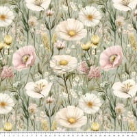 metráž - KOČÁRKOVINA - ROZKVETLÁ LOUKA metráž - KOČÁRKOVINA - ROZKVETLÁ LOUKA