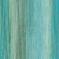 metráž - ÚPLET - PRUH melír TYRKYSOVOZELENÝ š.150cm