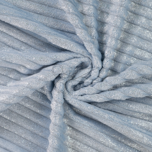 metráž - FLANEL se TŘPYTKAMI - pruhy MODRÉ metráž - FLANEL se TŘPYTKAMI - pruhy MODRÉ