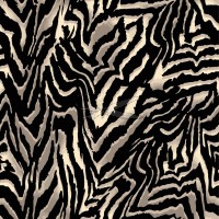 metráž - TEPLÁKOVINA - ZVÍŘECÍ vzor ZEBRA š.160cm