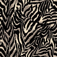 metráž - SILKA - ZVÍŘECÍ vzor ZEBRA  š.145cm