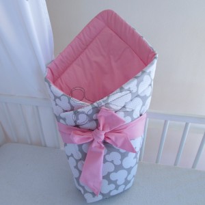 Zavinovačka s MAŠLÍ - MICKEY růžový Zavinovačka s MAŠLÍ - MICKEY růžový