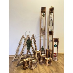 Dřevěná VÁNOČNÍ dekorace