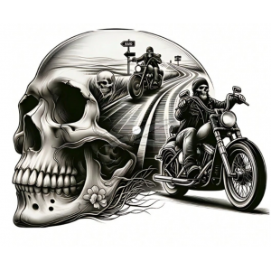 NAŽEHLOVAČKA 2ks - Lebka