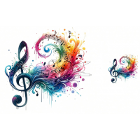 NAŽEHLOVAČKA 2ks - Houslový klíč